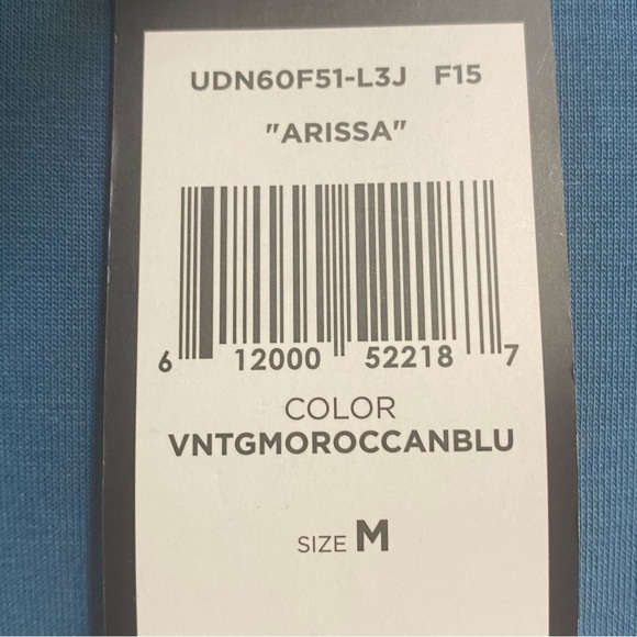 NWT BCBGMaxazria Arissa Moroccan Blue Wrap Dress M - Picture 3 of 9